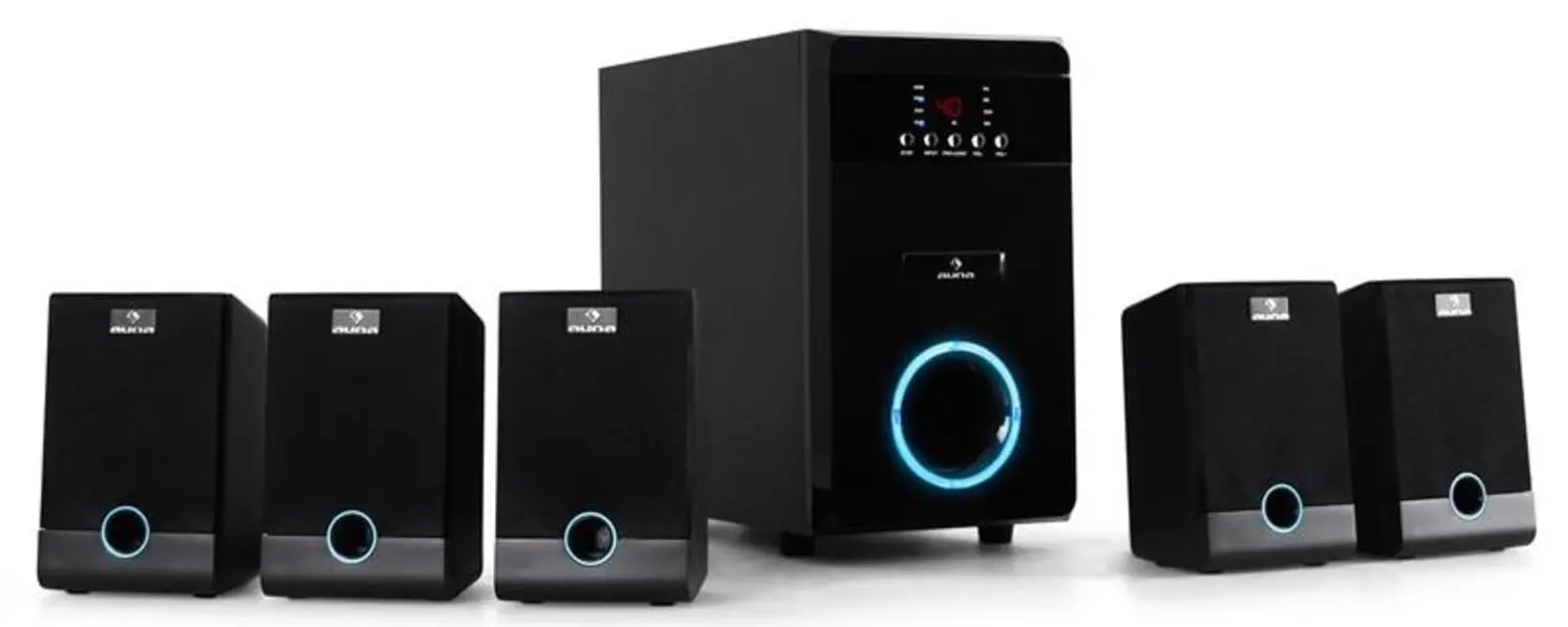 Sistem home cinema Auna MM-5.1-J (Black)
