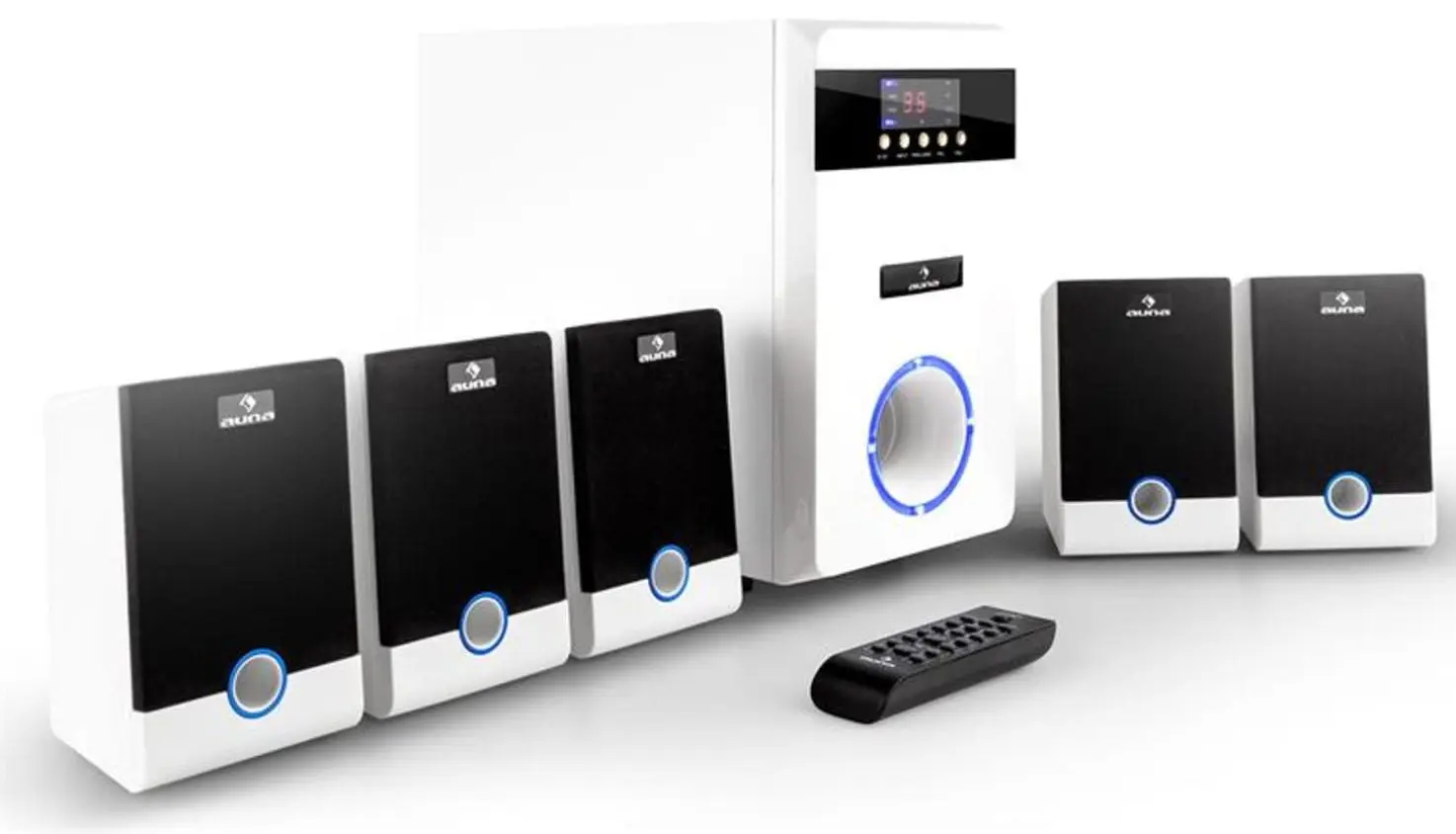 Система домашнего кинотеатра Auna MM-5.1-JW 5.1 (White/Black) - 3