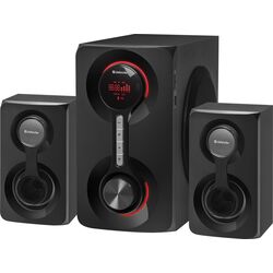 Sistem acustic 2.1 Defender Tornado (Black/Red)