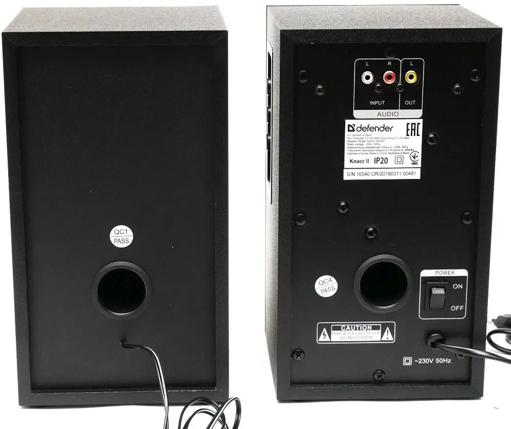 Sistem acustic Defender Aurora S40 BT (Black) - 2