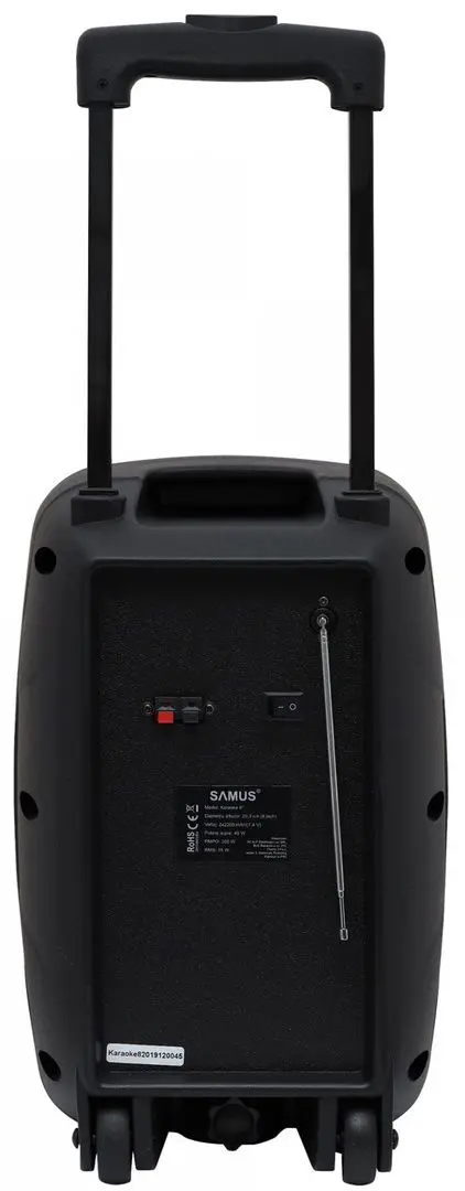 Портативная акустическая система Samus Karaoke 8 (Black)