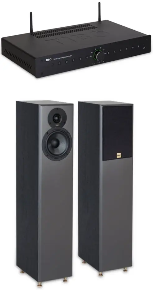 Набор усилитель + акустическая система Tibo SIA75 + Legacy 5+ (Black)