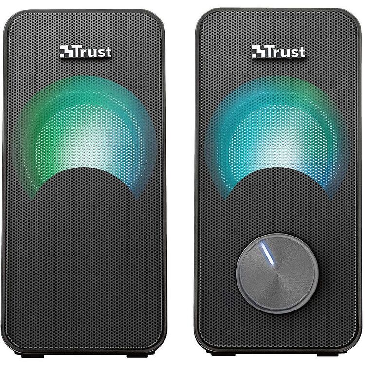Trust Arys RGB Compact 2.0 Speaker Set, 12W