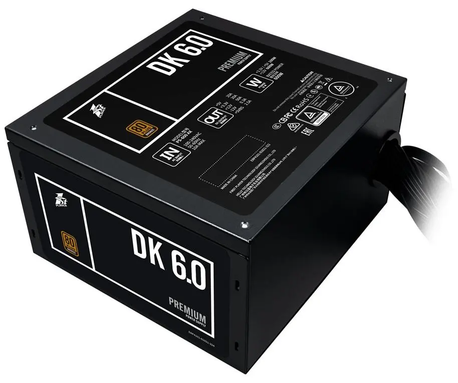 Блок питания 1StPlayer DK Premium 6.0 PS-600AX (Black) - 4