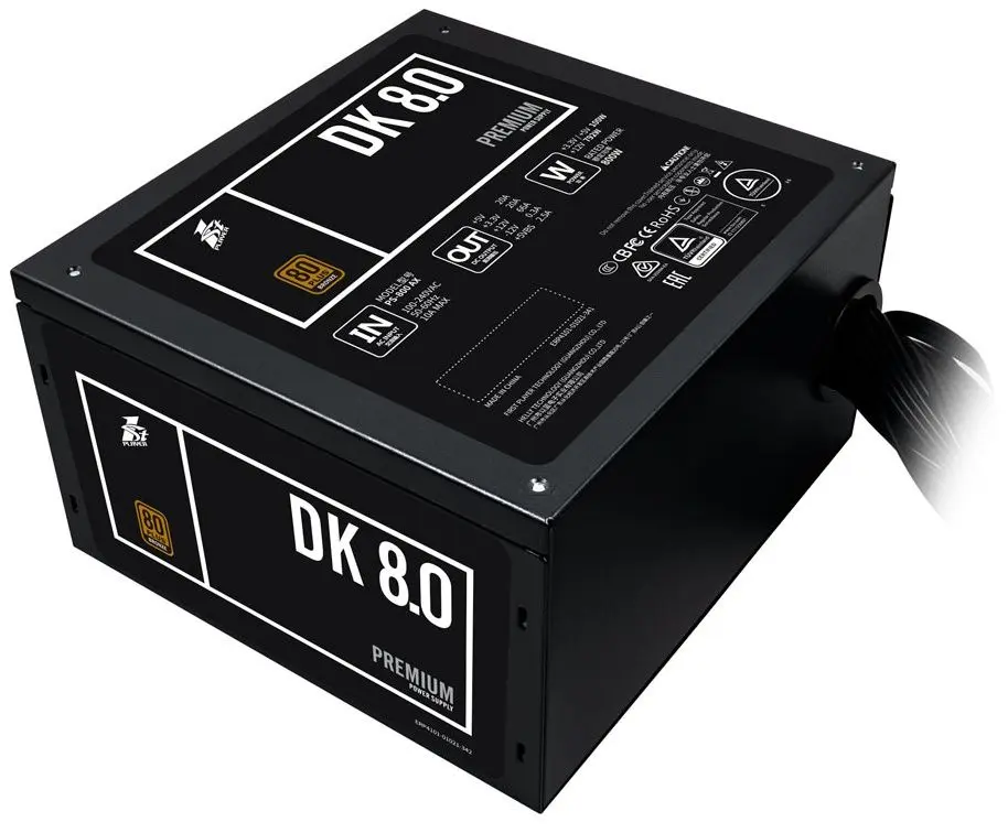 Блок питания 1StPlayer DK Premium 8.0 PS-800AX (Black)