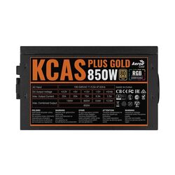 Sursa de alimentare AeroCool KCAS Plus Gold 850W (Black) Thumb