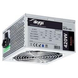 Блок питания Akyga AK-B1-420 (Silver)