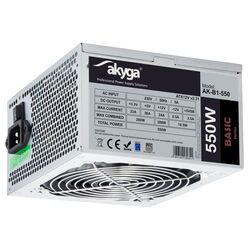 Блок питания Akyga AK-B1-550 (Silver)