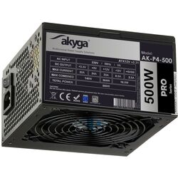 Блок питания Akyga AK-P4-500 (Black)