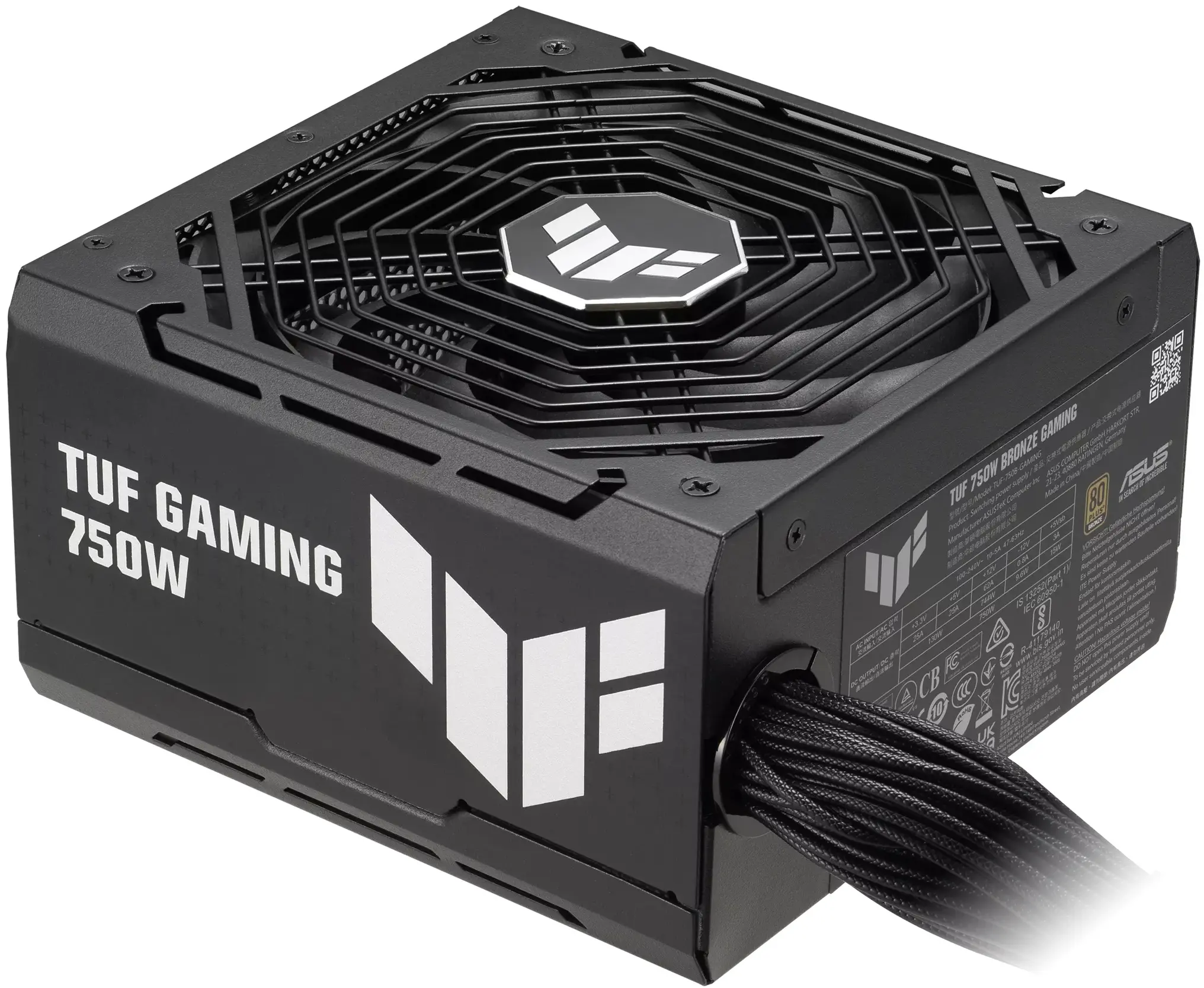 Блок питания Asus TUF Gaming 750W Bronze (Black) - 3