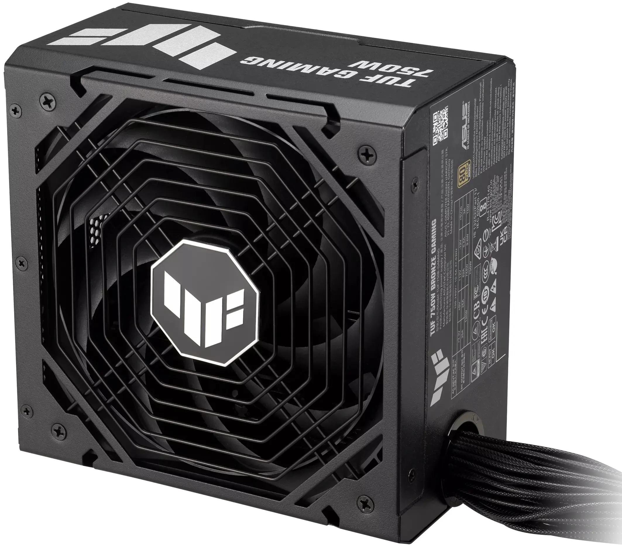 Блок питания Asus TUF Gaming 750W Bronze (Black) - 5