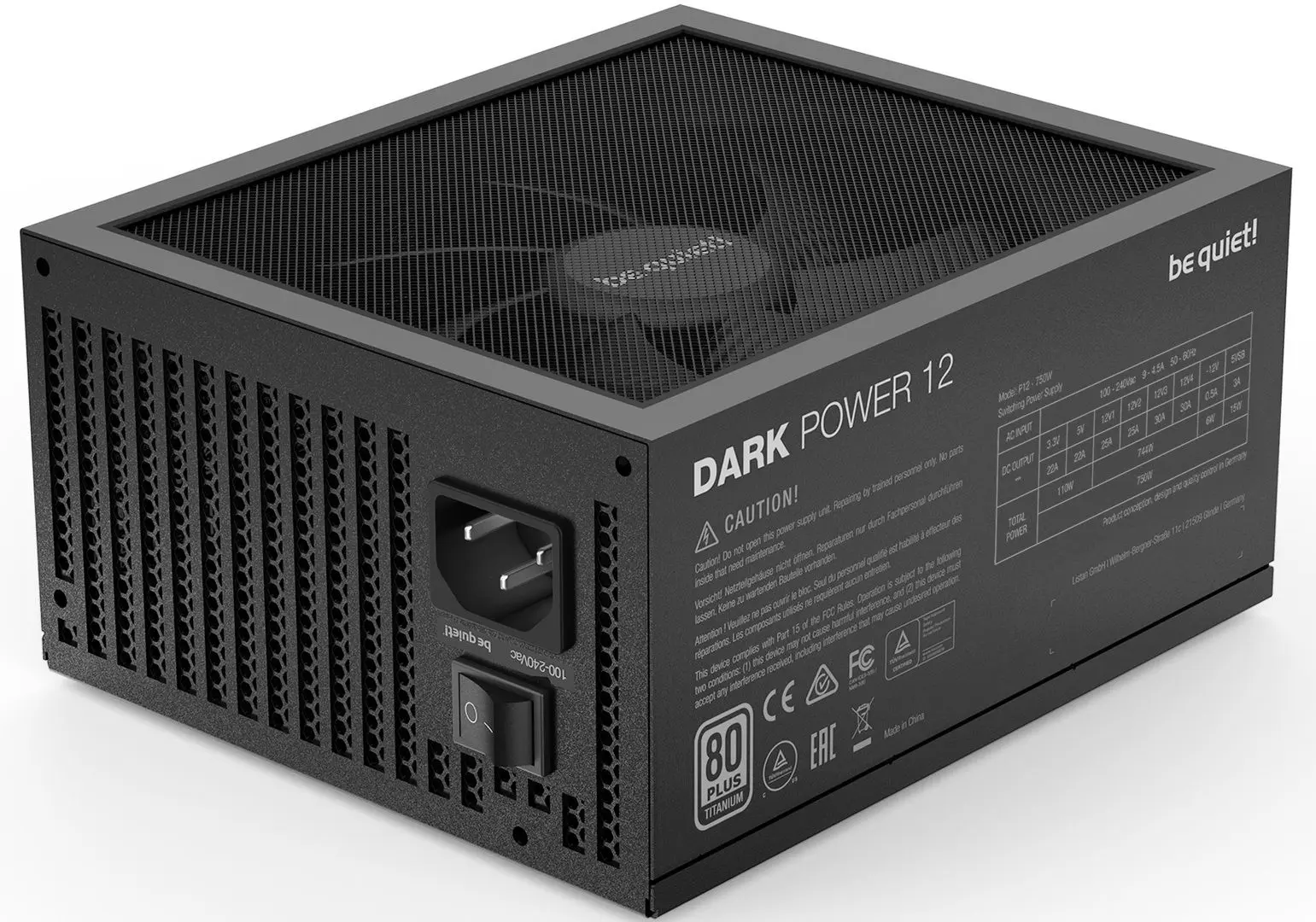 Sursa de alimentare Be quiet! Dark Power 12 750W (BN314)
