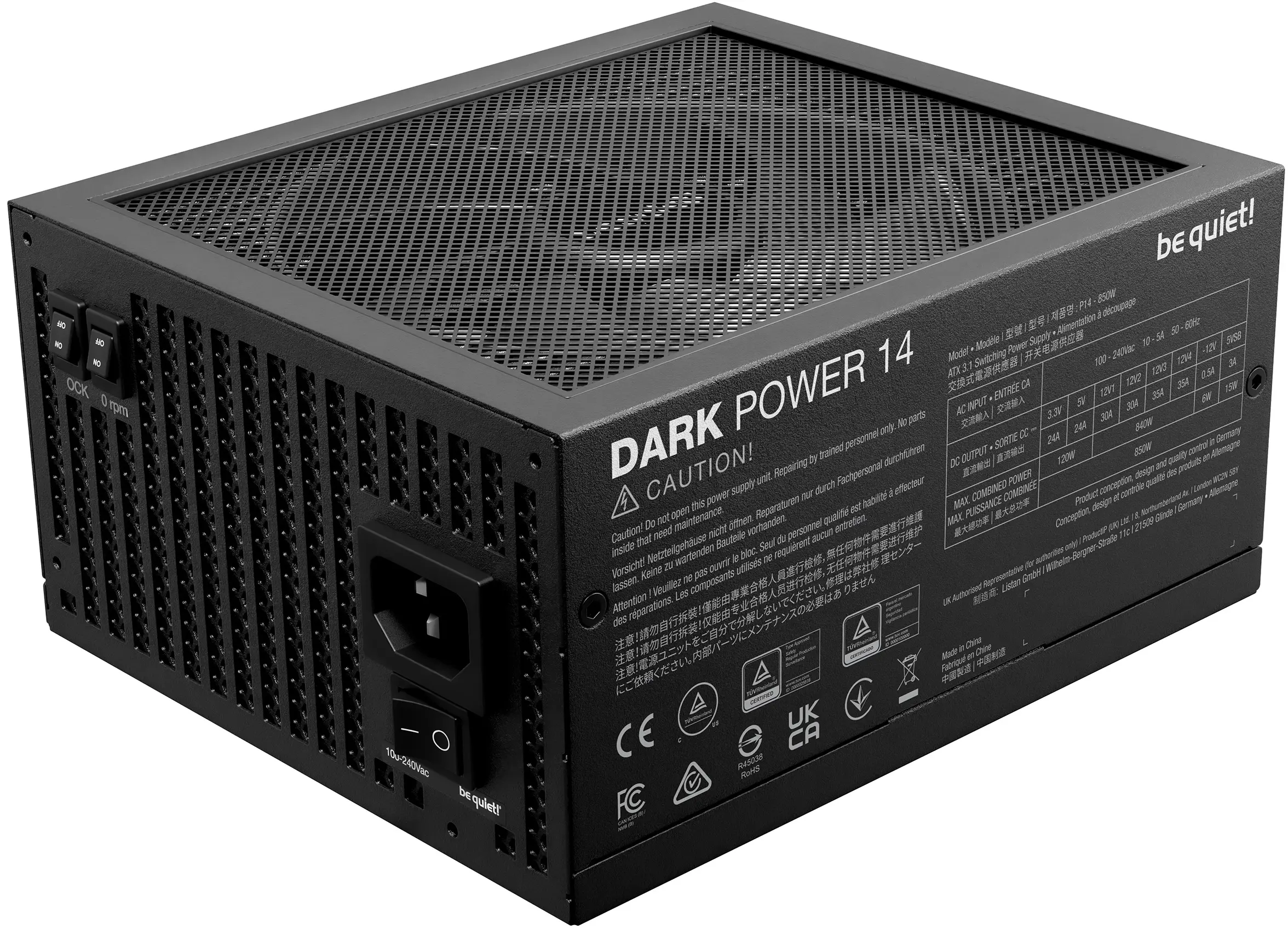 Sursa de alimentare Be quiet! Dark Power 14 850W (Black) - 3