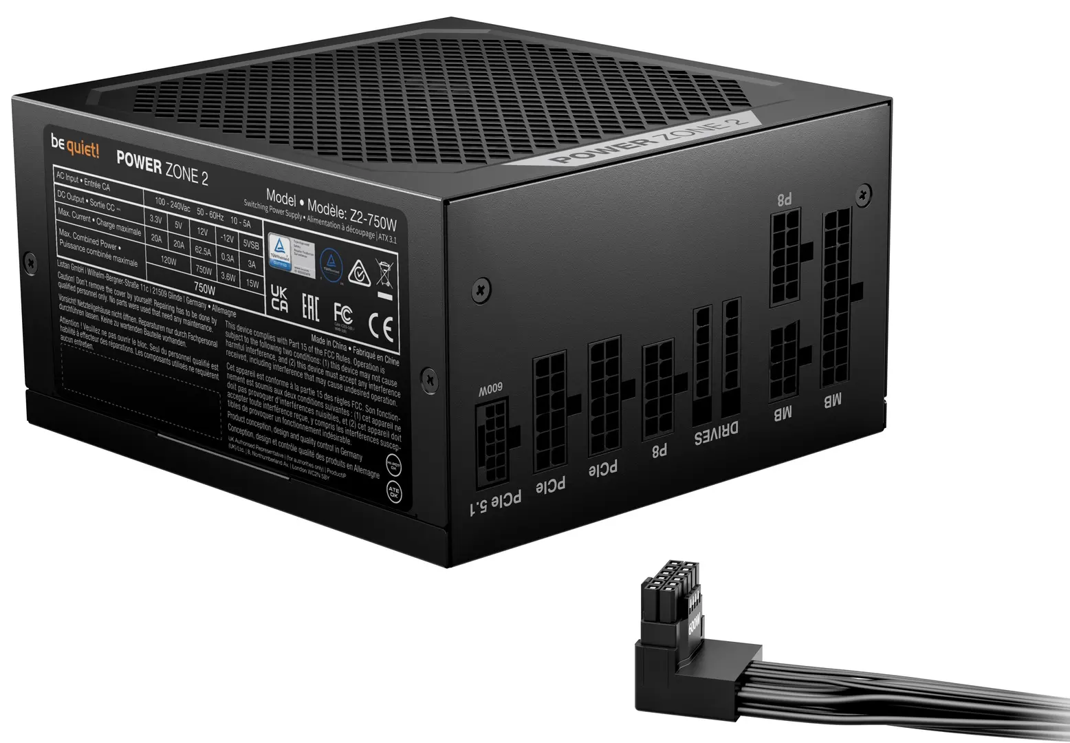 Sursa de alimentare Be quiet! Power Zone 2 750W (Black)