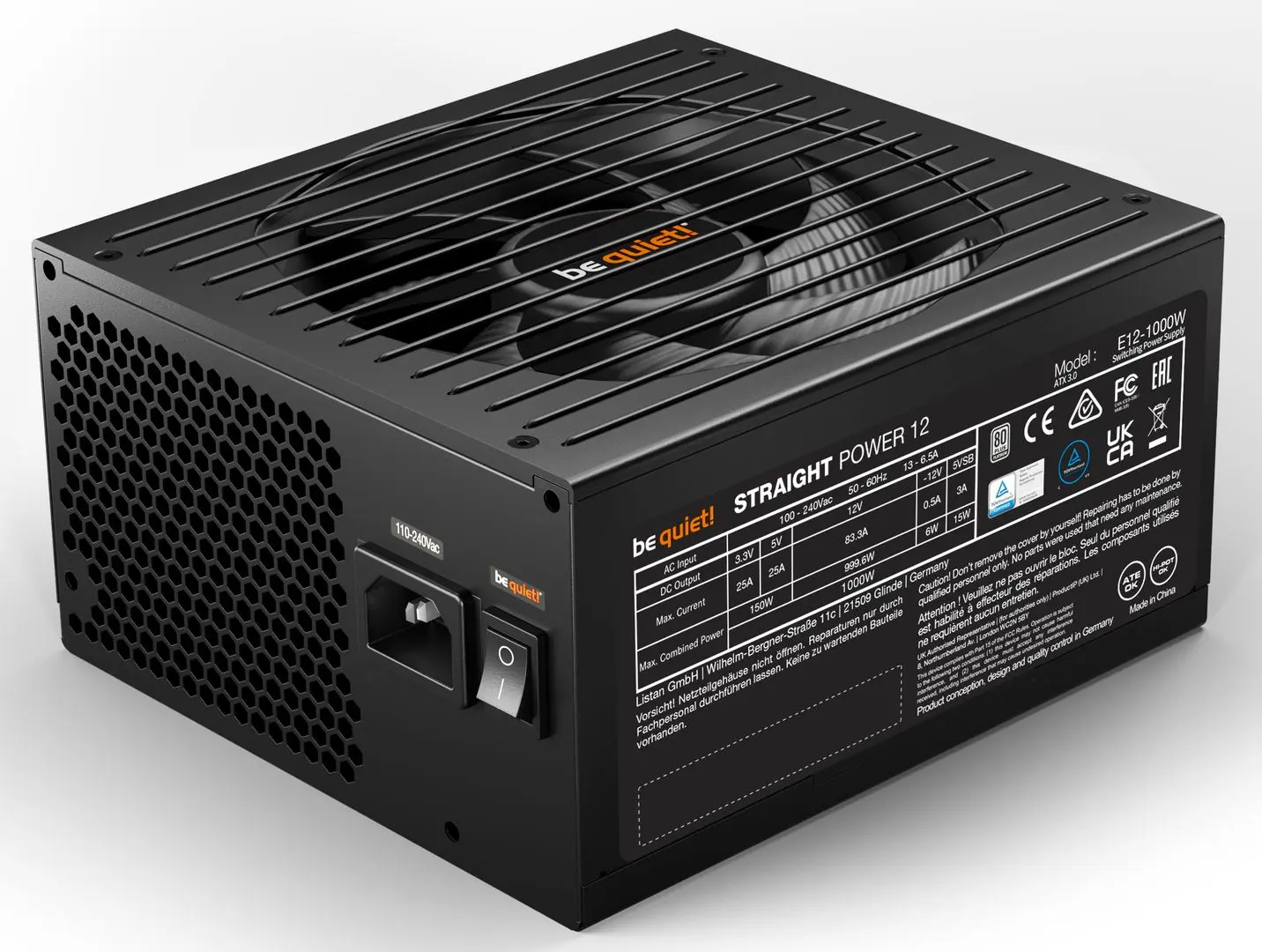 Sursa de alimentare Be quiet! Straight Power 12 1200W (Black) - 3