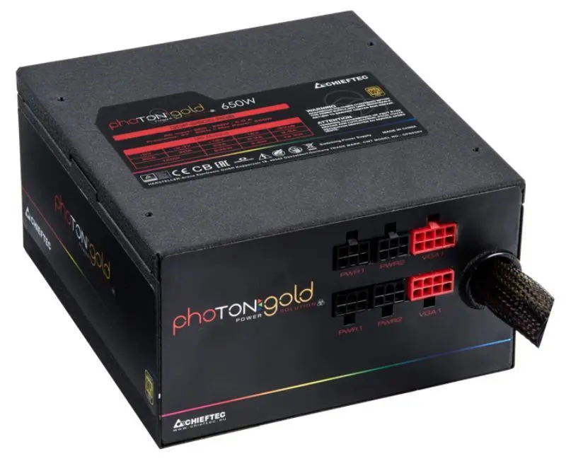 Sursa de alimentare Chieftec Photon Gold GDP-650C-RGB (Black)