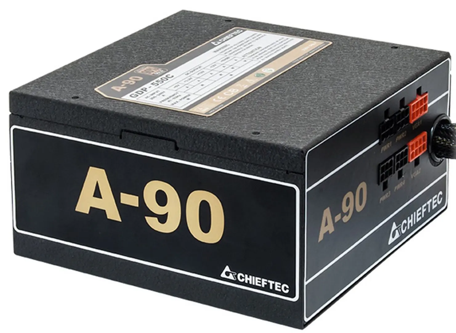 Sursa de alimentare Chieftec Retail A90 550W GDP-550C (Black) - 2