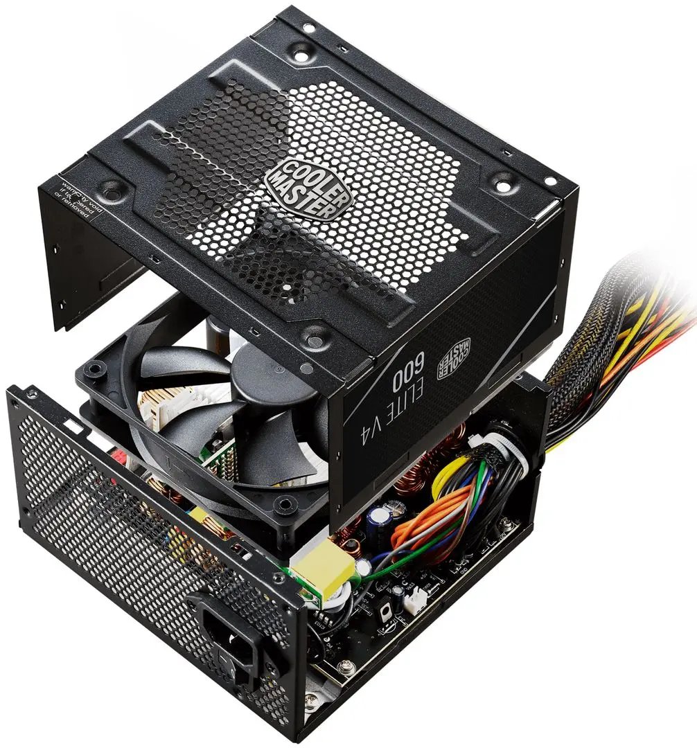 Блок питания Cooler Master Elite 600 230V V4 (Black) - 8