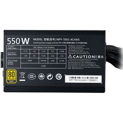 Блок питания Cooler Master MWE Gold 550W 80+ (Black) Thumb