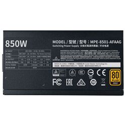 Блок питания Cooler Master MWE Gold 850 V2 (Black) Thumb