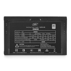 Sursa de alimentare DEEPCOOL DN650 New version 650W (Black) Thumb