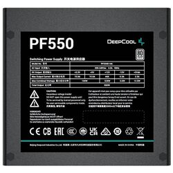 Sursa de alimentare Deepcool PF550 550W 80+ (Black) Thumb