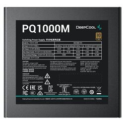Sursa de alimentare Deepcool PQ1000M 1000W 80+ Gold (Black) Thumb