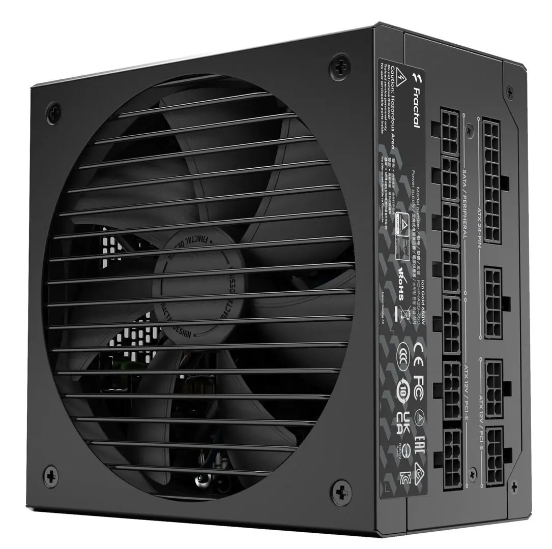 Блок питания Fractal Design Ion Gold 650W Black (FD-P-IA2G-650)