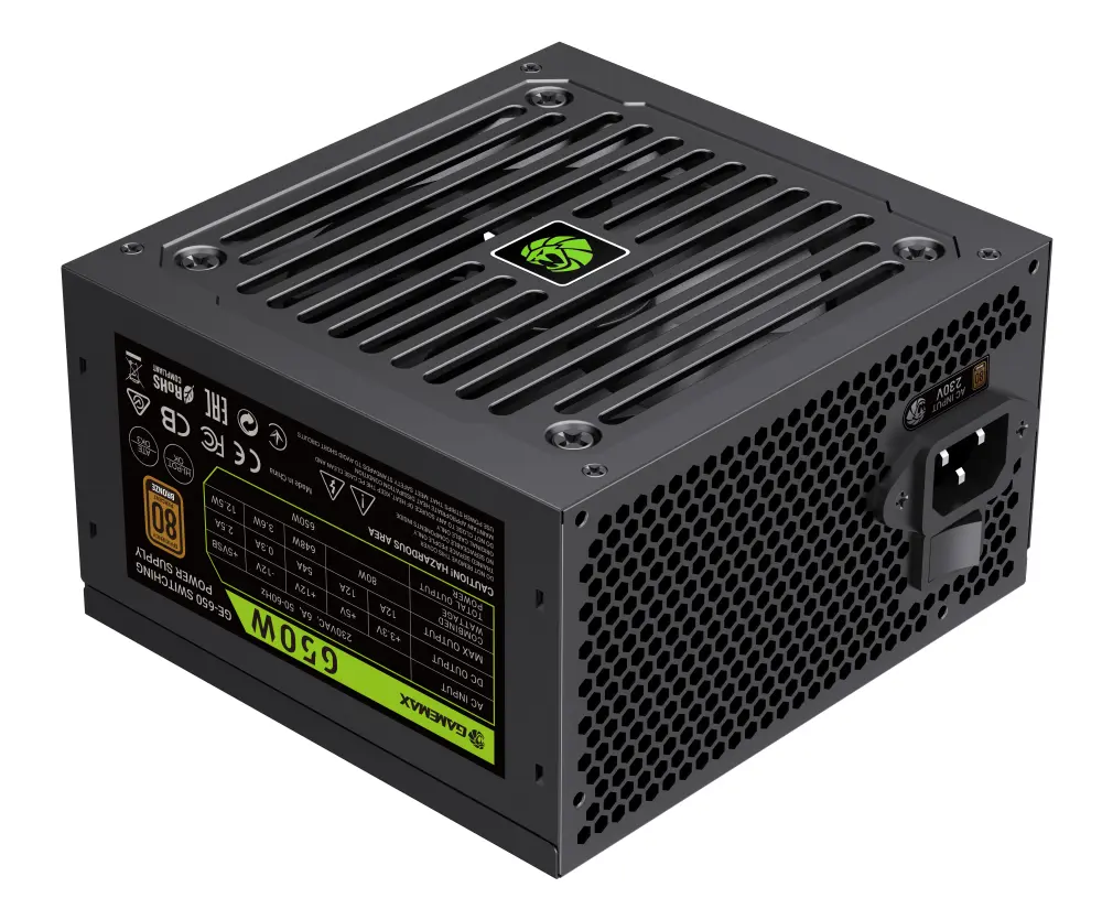 Sursa de alimentare Gamemax GE-650 ATX (Black)