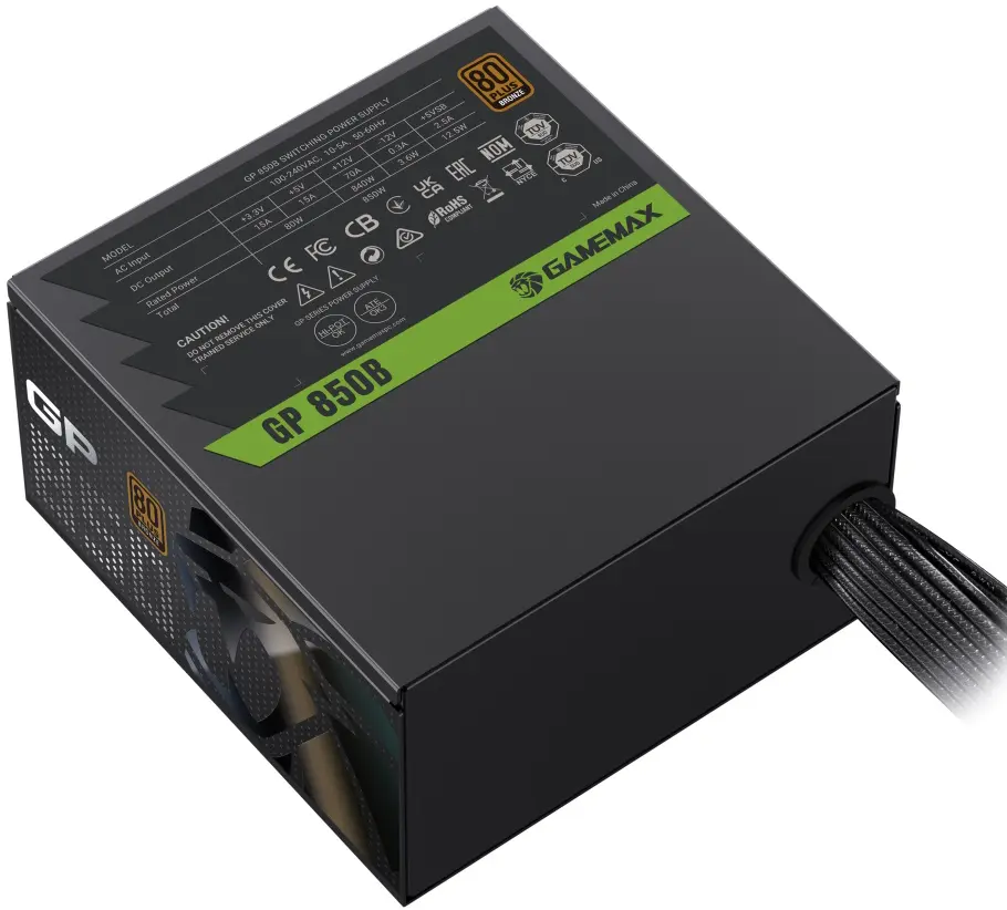 Sursa de alimentare GameMax GP-850B (Black) - 8