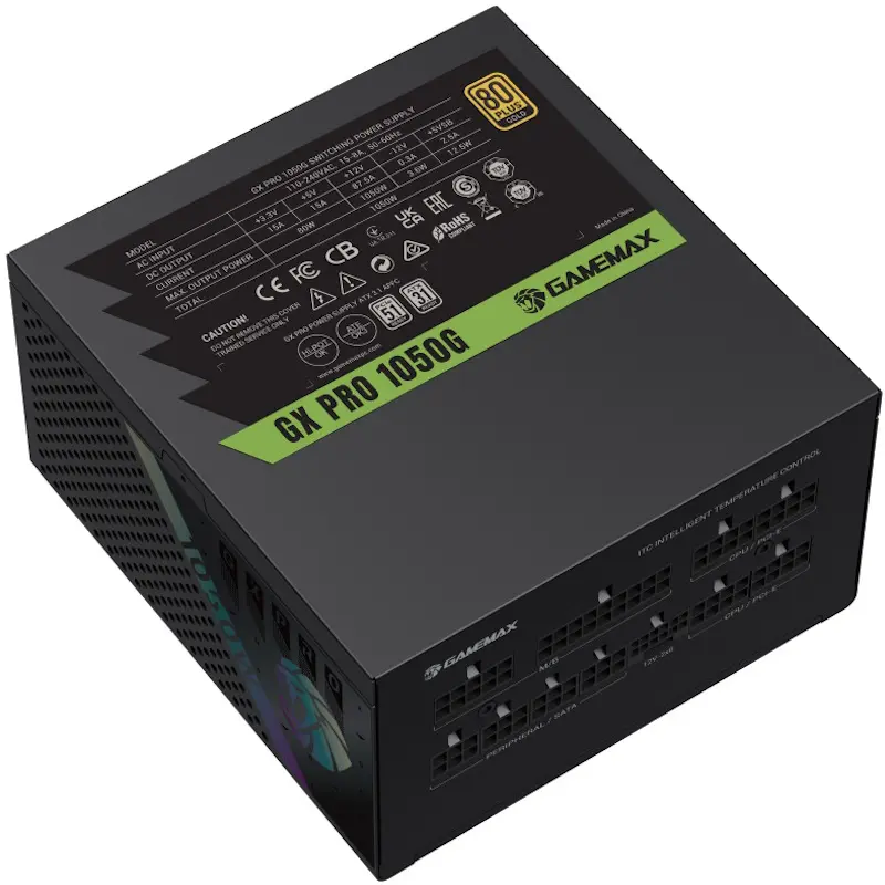 Sursa de alimentare GameMax GX-1050G Pro (Black) - 5