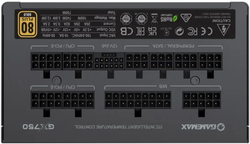 Sursa de alimentare GameMax GX-750 Pro (Black) - 8