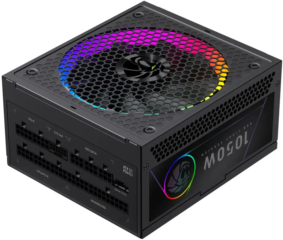 Sursa de alimentare GameMax RGB-1050G Pro (Black) - 2