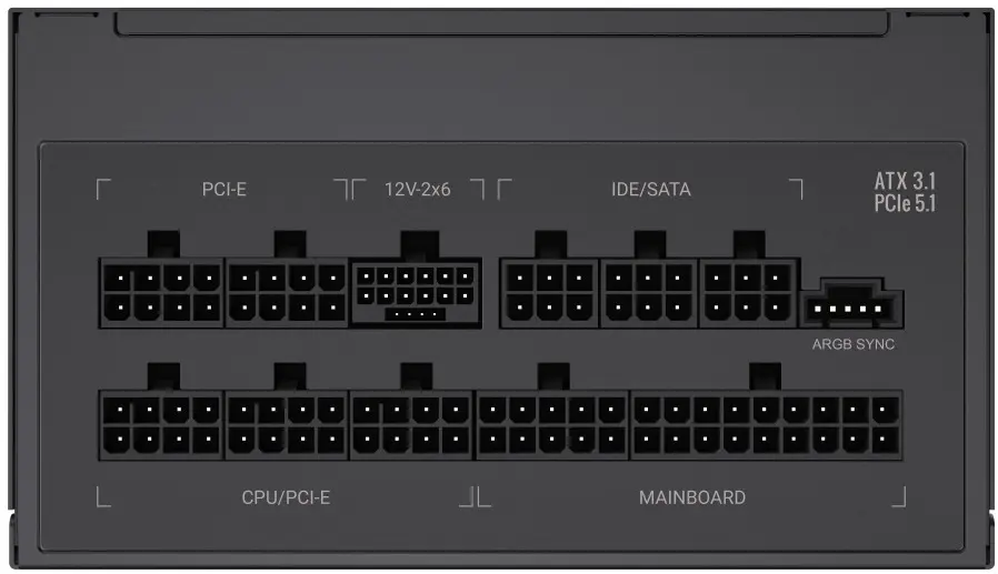 Sursa de alimentare GameMax RGB-1050G Pro (Black) - 7