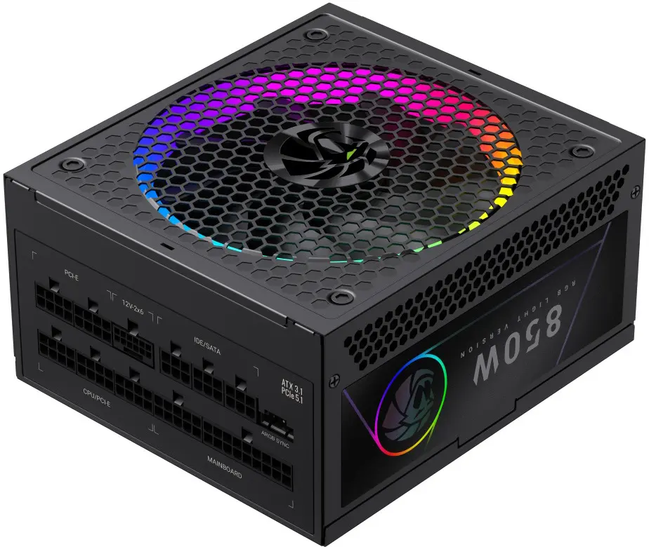 Sursa de alimentare GameMax RGB-850G Pro (Black) - 2