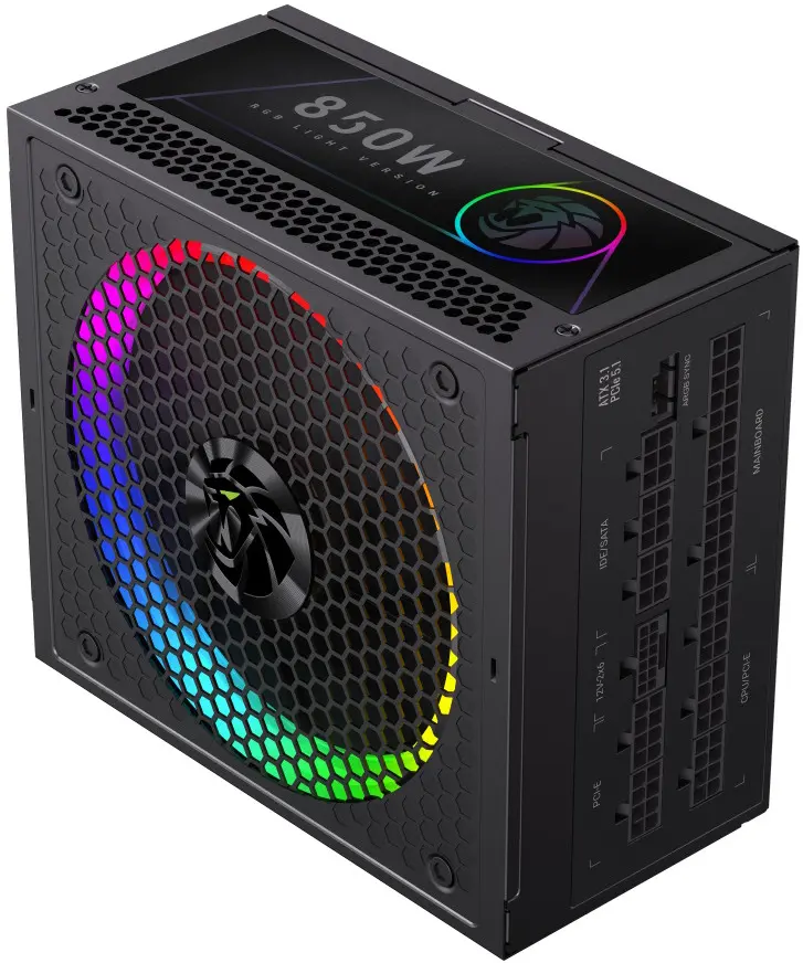 Sursa de alimentare GameMax RGB-850G Pro (Black) - 4