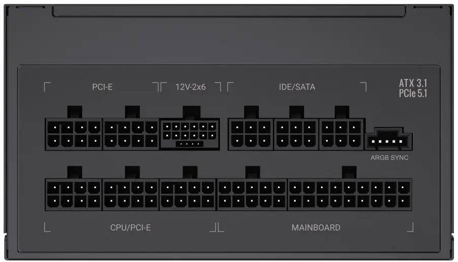 Sursa de alimentare GameMax RGB-850G Pro (Black) - 7