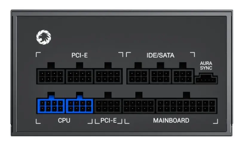 Sursa de alimentare GameMax RGB1050 Pro 80+ Gold (Black)