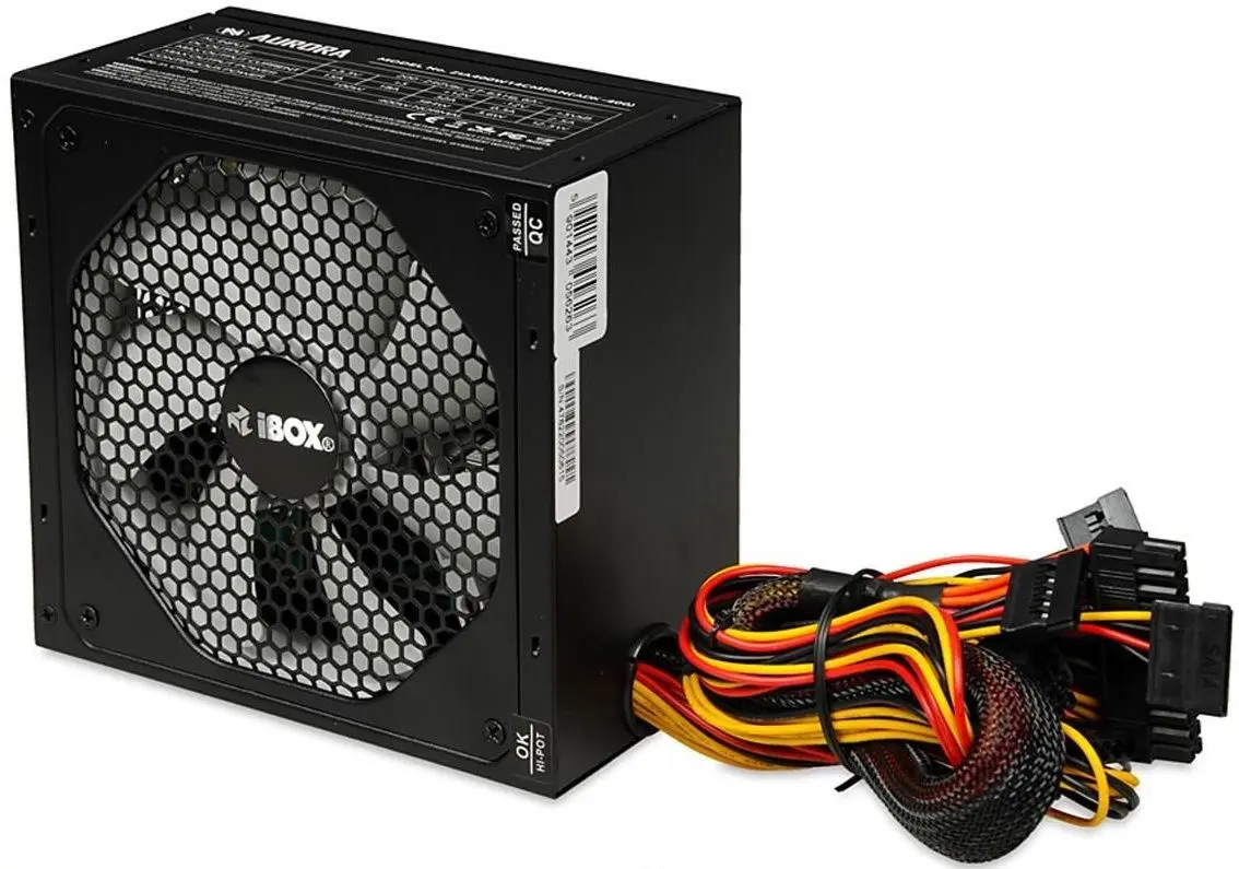 Блок питания iBOX Aurora 500W (ZIA500W14CMBOX)