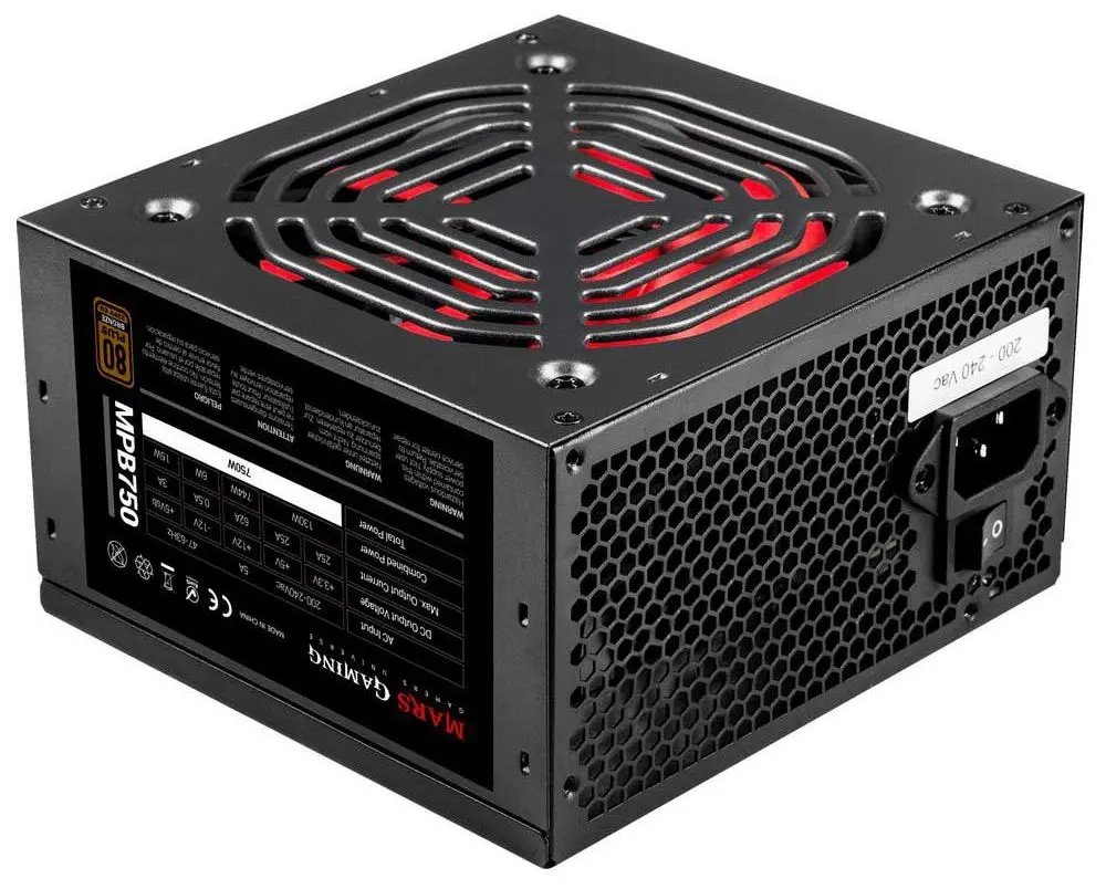 Sursa de alimentare Mars Gaming MPB750 (Black) - 2
