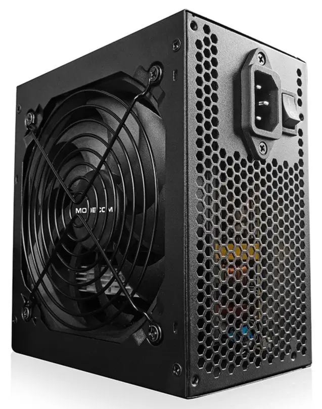 Блок питания Modecom MC-B88-500FC 600W Black (ZAS-MC-B88-500-ATX-FC)