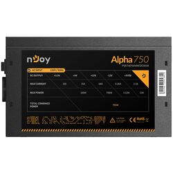 Sursa de alimentare nJoy Alpha 750 80+ Gold (Black) Thumb