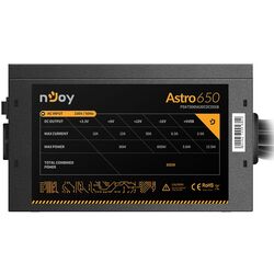 Sursa de alimentare nJoy Astro 650 80+ Bronze (Black) Thumb