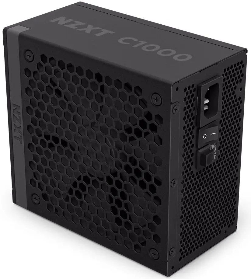 Блок питания NZXT C1000 Gold ATX 3.1 PA-0G2BB-EU 1000W (Matte Black)