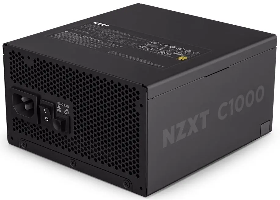 Блок питания NZXT C1000 Gold ATX 3.1 PA-0G2BB-EU 1000W (Matte Black)