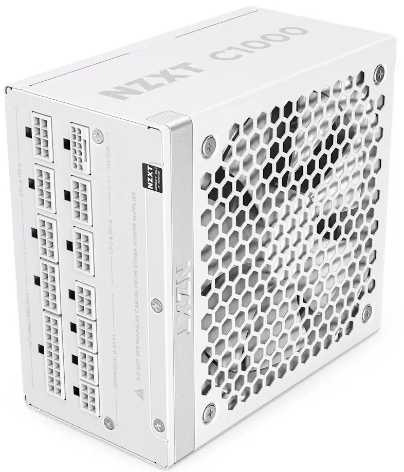 Блок питания NZXT C1000 Gold ATX 3.1 PA-0G2BW-EU 1000W (Matte White)