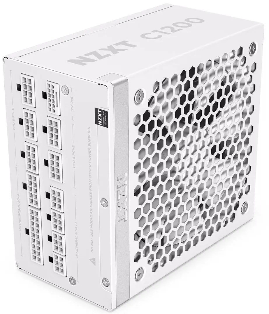 Блок питания NZXT C1200 Gold ATX 3.1 PA-2G2BW-EU 1200W (Matte White)