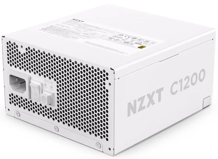 Блок питания NZXT C1200 Gold ATX 3.1 PA-2G2BW-EU 1200W (Matte White)