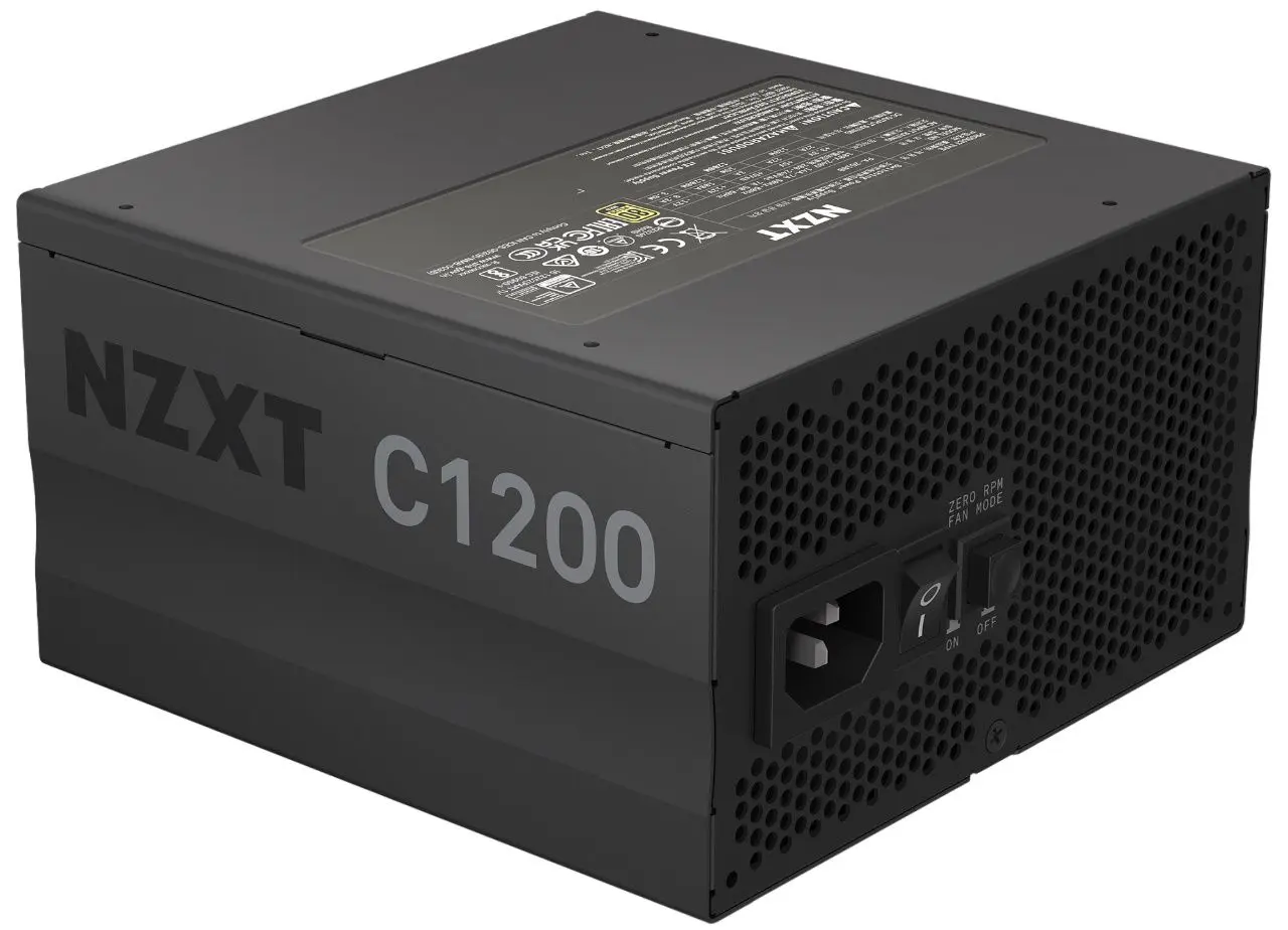 Блок питания NZXT C1200 Gold PA-2G1BB-EU 1200W (Black)