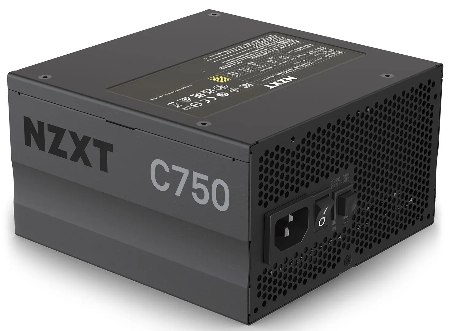 Блок питания NZXT C750 PA-7G1BB-EU Gold (Black)